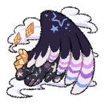 This is our 2nd mascot, Sock! Sock is Charm's younger brother!