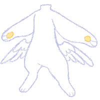 This is our 2nd mascot, Sock! Sock is Charm's younger brother!