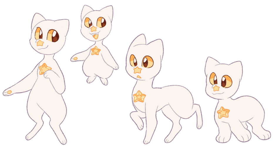 This is our 2nd mascot, Sock! Sock is Charm's younger brother!