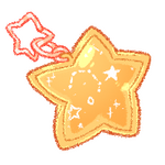 This is our 2nd mascot, Sock! Sock is Charm's younger brother!