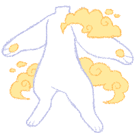 This is our 2nd mascot, Sock! Sock is Charm's younger brother!