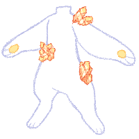 This is our 2nd mascot, Sock! Sock is Charm's younger brother!