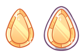 This is our 2nd mascot, Sock! Sock is Charm's younger brother!